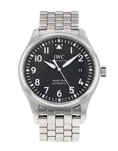 Pre Owned IWC Pilot s Mark XVIII IW327011 Watch Watchfinder Co